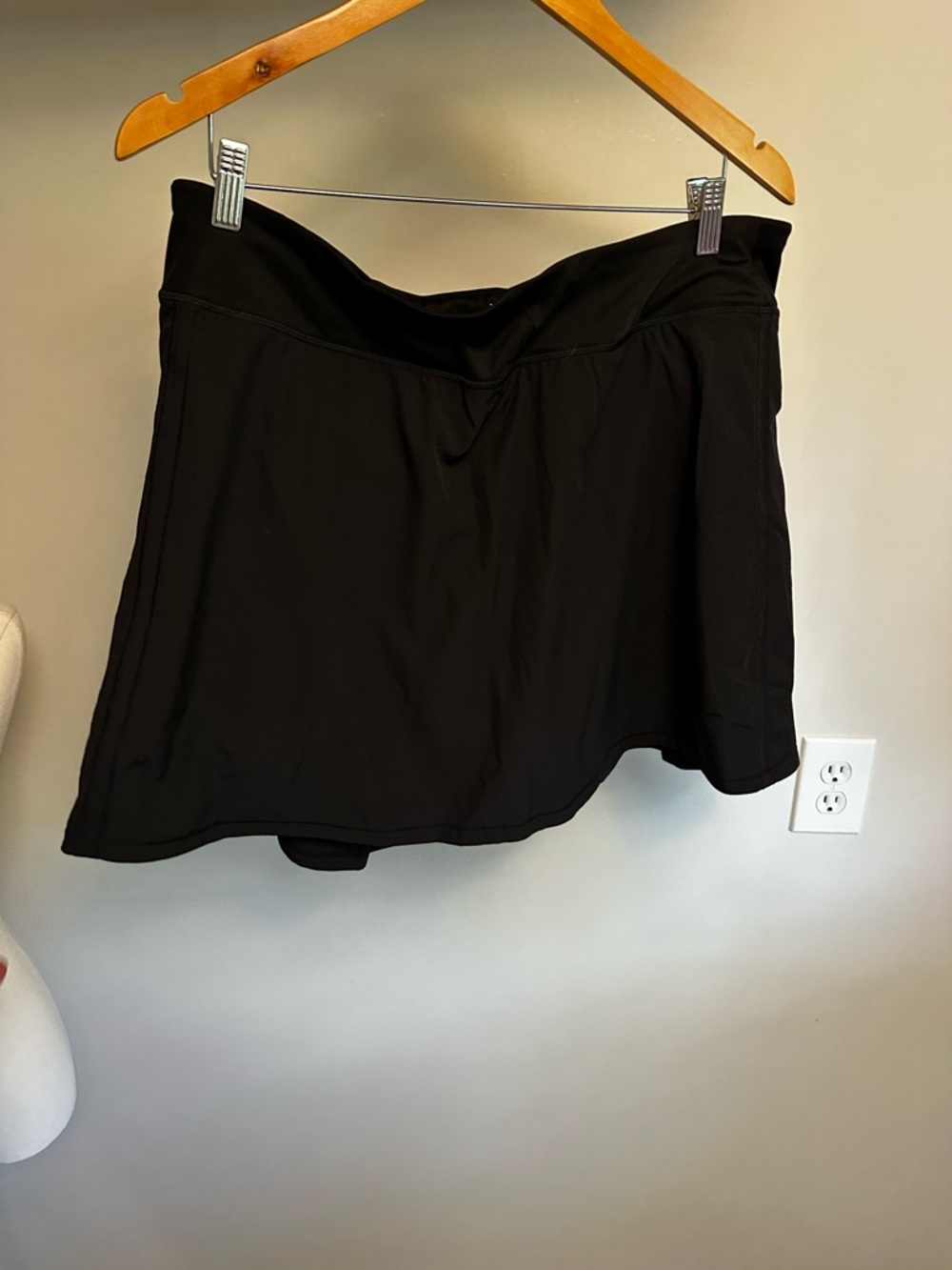 Women's Black Active Skort - Classic Performance